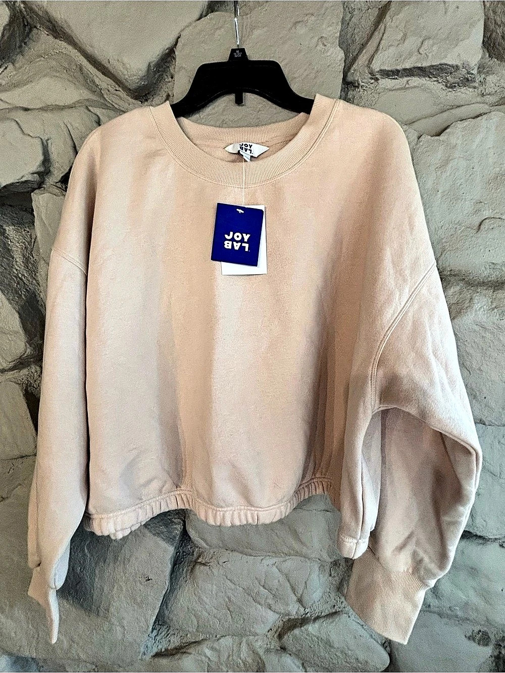 JoyLab Fleece Sweatshirt in Pink Size XXL NWT
